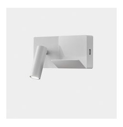 LedsC4 - Aplique ELAMP MINI LED 2W 2700K blanco
