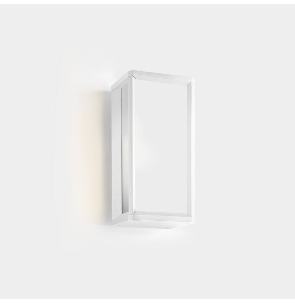 LedsC4 - Aplique IP65 SKAT Mini LED 9W 2700K blanco mate 602lm LedsC4 - Aplique IP65 SKAT Mini LED 9W 2700K blanco mate 602lm