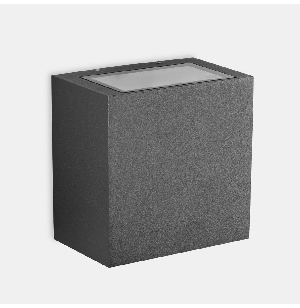 LedsC4 - Aplique IP66 AFRODITA Tech grande 1 emisión LED 19,3W 4000K 0-10V gris urbano 194lm LedsC4 - Aplique IP66 AFRODITA Tech grande 1 emisión LED 19,3W 4000K 0-10V gris urbano 194lm