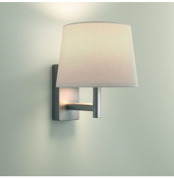 LedsC4 - Aplique METRICA Shade E27 60W níquel satinado