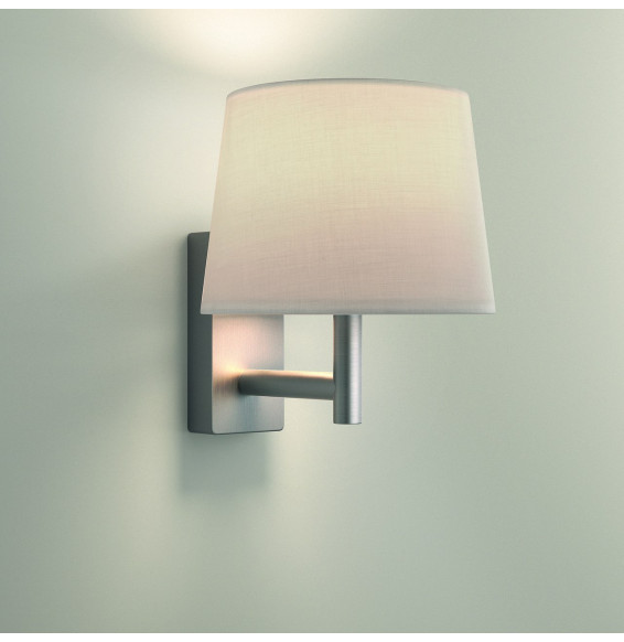 LedsC4 - Aplique METRICA Shade E27 60W níquel satinado