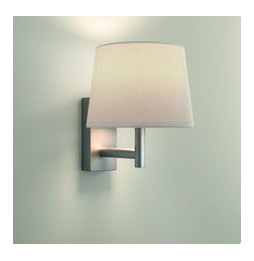 LedsC4 - Aplique METRICA Shade E27 60W níquel satinado