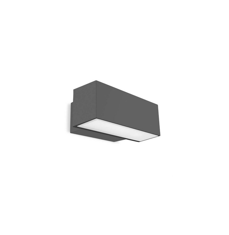 LedsC4 - Aplique IP66 AFRODITA LED 300mm doble emisión LED 34,6W 3000K DALI-2 gris urbano 3069lm LedsC4 - Aplique IP66 AFRODITA LED 300mm doble emisión LED 34,6W 3000K DALI-2 gris urbano 3069lm