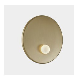 LedsC4 - Aplique TRIP 460mm E14 7W negro oro mate