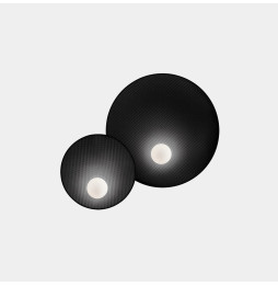 LedsC4 - Aplique TRIP doble 460/300mm E14 7W negro