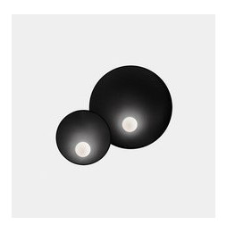 LedsC4 - Aplique TRIP doble 460/300mm E14 7W negro