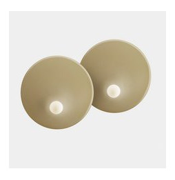LedsC4 - Aplique TRIP doble 460/460mm E14 7W oro mate