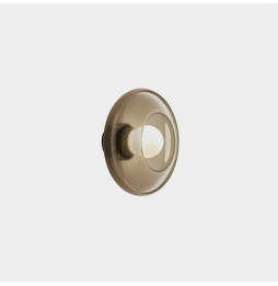 LedsC4 - Aplique TRIP Glass E14 7W negro
