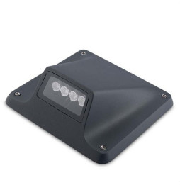 LedsC4 - Baliza IP66/IP67 REXEL 4 LEDS 4,3W 3000K gris urbano 281lm