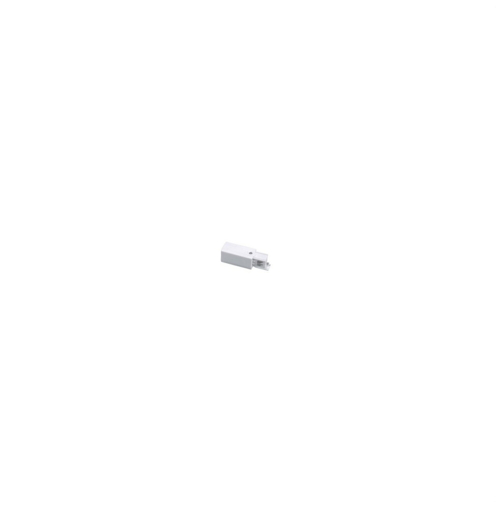 LedsC4 - Conector izquierdo blanco carril LedsC4 - Conector izquierdo blanco carril