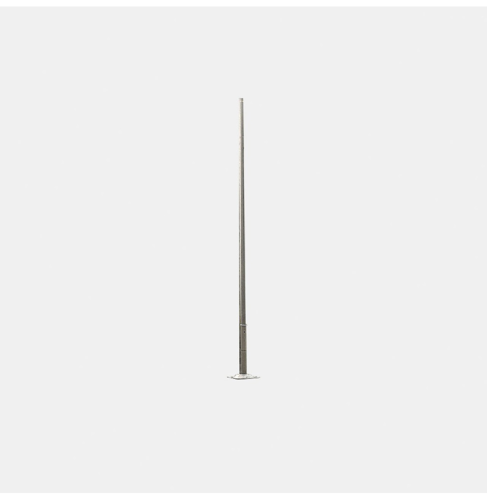 LedsC4 - Columna cónica 3,5m gris urbano