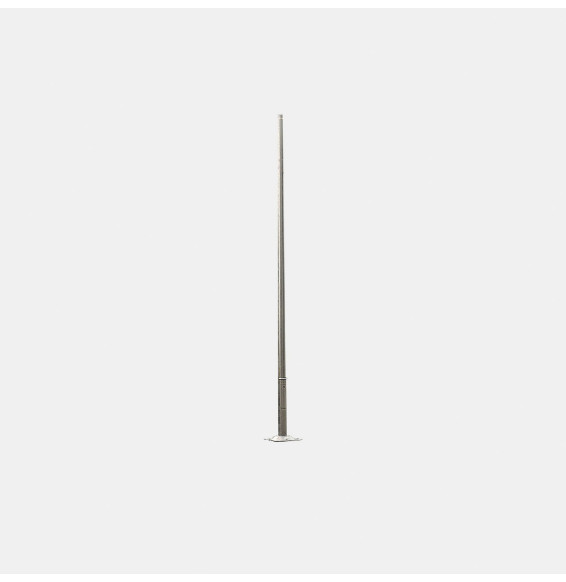 LedsC4 - Columna cónica 3,5m gris urbano