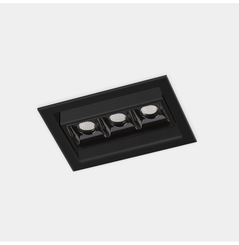 LedsC4 - Downlight BENTO 3 LEDS 6,1W 4000K CRI90 48,8 negro IP20 463lm LedsC4 - Downlight BENTO 3 LEDS 6,1W 4000K CRI90 48,8 negro IP20 463lm