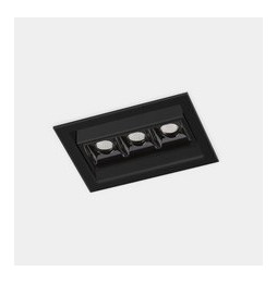 LedsC4 - Downlight BENTO 3 LEDS 6,1W 4000K CRI90 48,8 negro IP20 463lm
