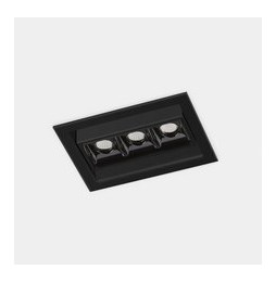 LedsC4 - Downlight BENTO 3 LEDS 6,1W 2700K CRI90 48,8 negro IP20 421lm
