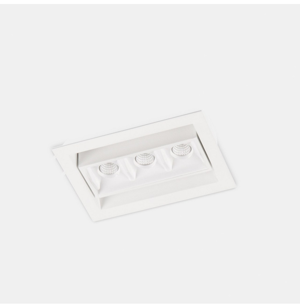 LedsC4 - Downlight BENTO 3 LEDS 6,1W 2700K CRI90 48,8 blanco/blanco IP23 421lm LedsC4 - Downlight BENTO 3 LEDS 6,1W 2700K CRI90 48,8 blanco/blanco IP23 421lm