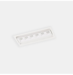 LedsC4 - Downlight BENTO 6 LEDS 12,2W 2700K CRI90 48 blanco/blanco IP23 802lm