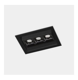LedsC4 - Downlight BENTO 3 LEDS 6,1W 3000K CRI90 41,3 negro IP20 467lm