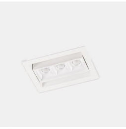 LedsC4 - Downlight BENTO 3 LEDS 6,1W 4000K CRI90 48,8 blanco/blanco IP23 463lm