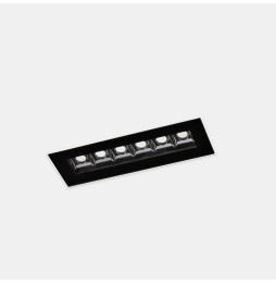 LedsC4 - Downlight BENTO IP 6 LEDS 12,2W 4000K CRI90 34,7 negro IP65 858lm