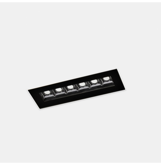 LedsC4 - Downlight BENTO IP 6 LEDS 12,2W 4000K CRI90 34,7 negro IP65 858lm