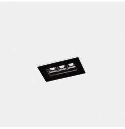 LedsC4 - Downlight BENTO IP 3 LEDS 6,1W 2700K CRI90 31,1 negro IP65 437lm
