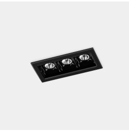 LedsC4 - Downlight BENTO estándar 3 LEDS Trim 6,1W 2700K CRI90 48,8 negro IP20 421lm
