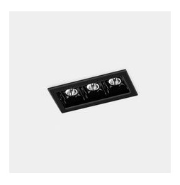 LedsC4 - Downlight BENTO estándar 3 LEDS Trim 6,1W 2700K CRI90 48,8 negro IP20 421lm