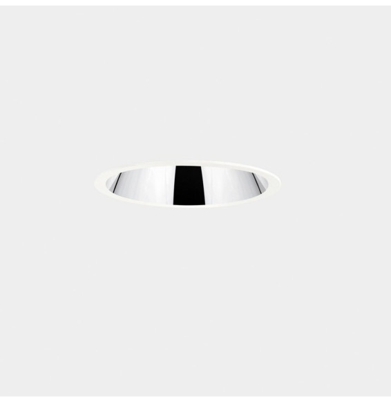 LedsC4 - Downlight VEO 210mm 17,5W 4000K CRI82 73,9 blanco cromo IP54 2019lm