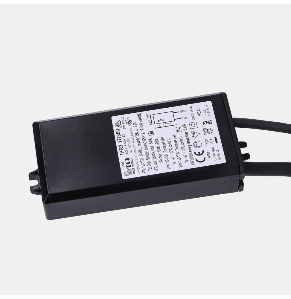 LedsC4 - Driver IP68 On/Off 350mA LedsC4 - Driver IP68 On/Off 350mA