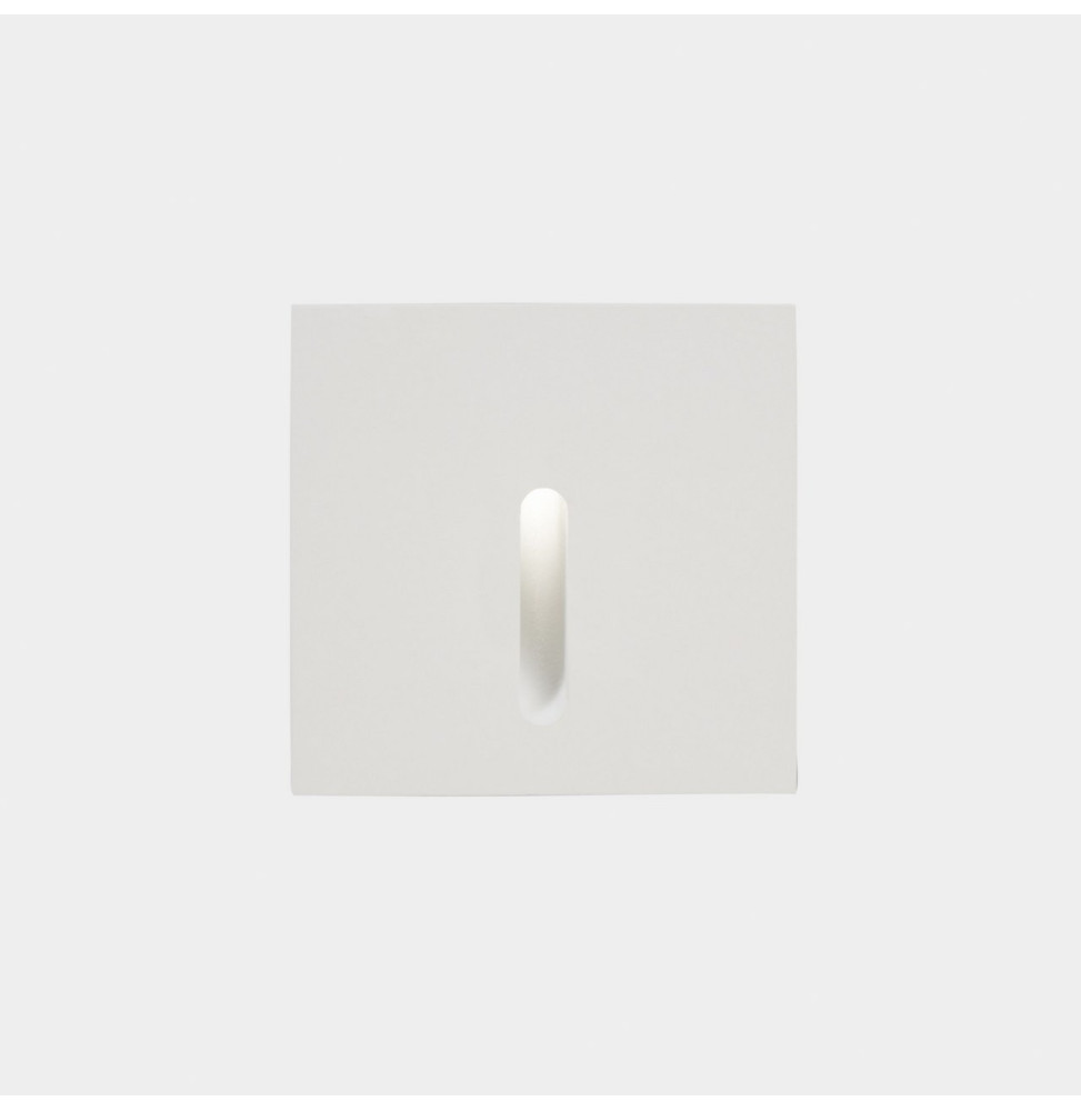 LedsC4 - Empotrable pared IP65 BAT cuadrado lineal LED 2,2W 2700K 11lm blanco