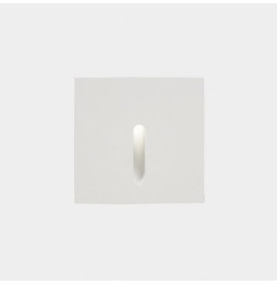 LedsC4 - Empotrable pared IP65 BAT cuadrado lineal LED 2,2W 2700K 11lm blanco