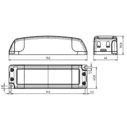 LedsC4 - Driver 7-30W 700mA 100-240 10-43V