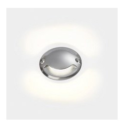 LedsC4 - Empotrable suelo IP65/IP67 Pixel 2 ventanas LED 3,4W 3000K gris urbano 21lm