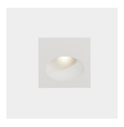 LedsC4 - Empotrable pared IP65 BAT cuadrado oval LED 2,2W 4000K 48lm blanco