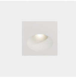LedsC4 - Empotrable pared IP65 BAT cuadrado oval LED 2,2W 4000K 48lm blanco