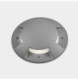 LedsC4 - Empotrable suelo IP65/IP67 XENA LED 4,6W 3000K gris 70lm