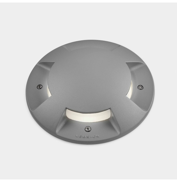 LedsC4 - Empotrable suelo IP65/IP67 XENA LED 4,6W 3000K gris 70lm