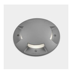 LedsC4 - Empotrable suelo IP65/IP67 XENA LED 4,6W 3000K gris 70lm
