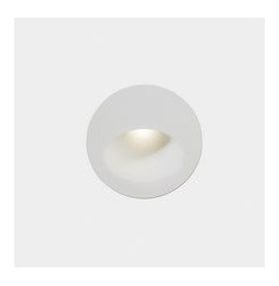 LedsC4 - Empotrable pared IP65 BAT redondo oval LED 2,2W 4000K 48lm blanco