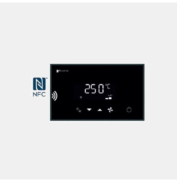 LedsC4 - Frontal controlador habitación negro