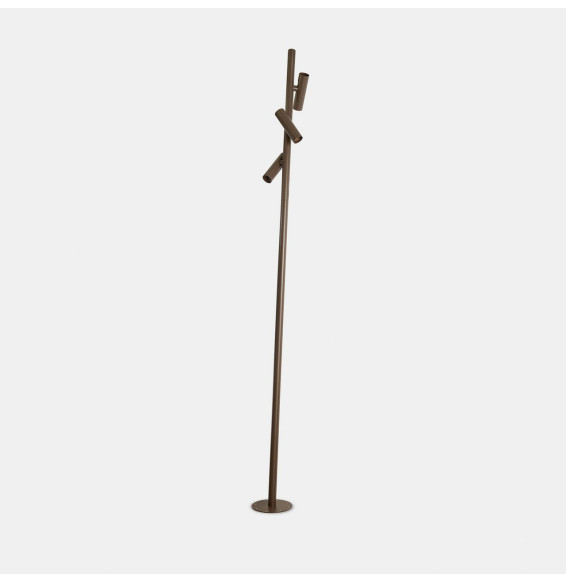 LedsC4 - Farola IP65 JUNCUS LED 36,1W 3000K DALI marrón 3712lm