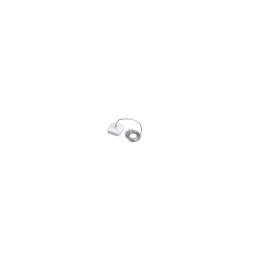 LedsC4 - Florón suspendido con toma de corriente blanco para INFINITE Pro