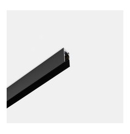 LedsC4 - Luminaria carril superficie/colgante 2000mm bajo voltaje negro