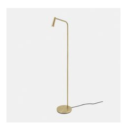 LedsC4 - Luminaria pie de salón GAMMA LED 3,2W 2700K oro 319lm