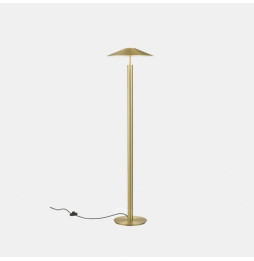 LedsC4 - Luminaria pie de salón H LED 14,9W 2700K oro 553lm