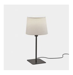 LedsC4 - Luminaria sobremesa METRICA E27 60W negro