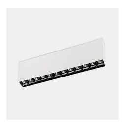 LedsC4 - Plafón BENTO superficie 12 LEDS 24,4W 2700K CRI90 corte de fase blanco IP23 1715lm
