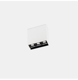 LedsC4 - Plafón BENTO superficie 3 LEDS 6,1W 4000K CRI90 blanco IP23 494lm