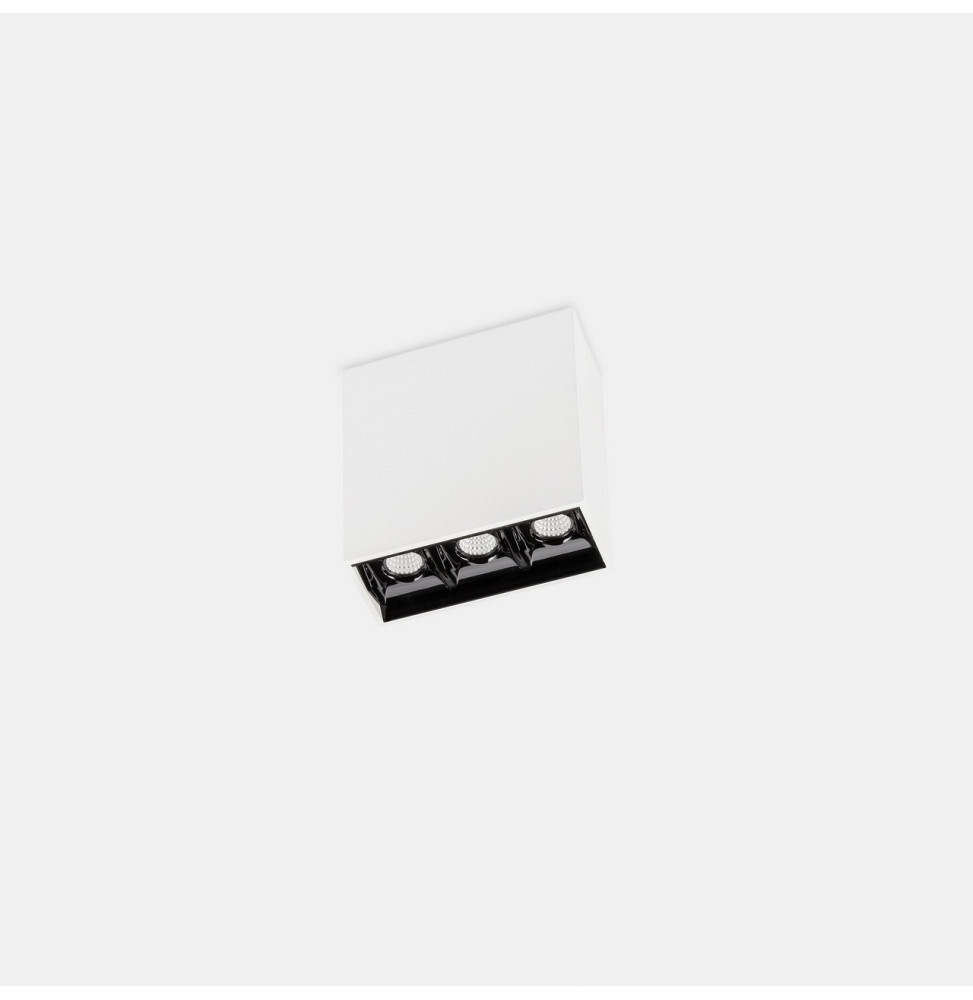 LedsC4 - Plafón BENTO superficie 3 LEDS 6,1W 3000K CRI90 blanco IP23 421lm LedsC4 - Plafón BENTO superficie 3 LEDS 6,1W 3000K CRI90 blanco IP23 421lm
